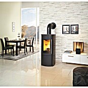 Hark Kaminofen (6 kW, Raumheizvermögen: 118 m³, Verkleidung: Kachel, Schwarz)