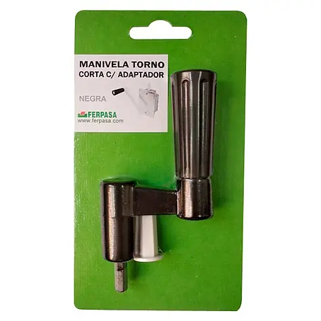 Manivela con adaptador