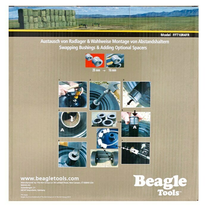 BAUHAUS Sackkarren-Ersatzrad Beagle (10 