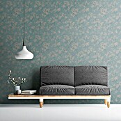 AS Creation Casual Living Vliestapete Blümchen (Blau/Beige/Türkis, Floral, 10,05 x 0,53 m) | BAUHAUS