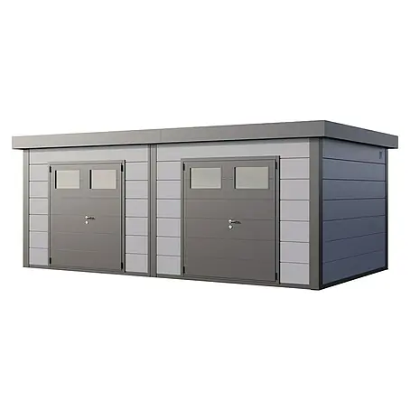 Telluria  Metallgerätehaus Duo 3336+