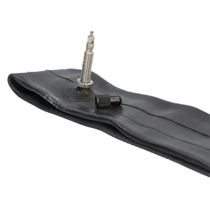 Fischer Fahrradschlauch - Sclaverandventil, 27,5 " - Fahrradschlauch mit Ventil und Ventilkappe für Fahrräder. Ideal für Reparaturen und Wartung.