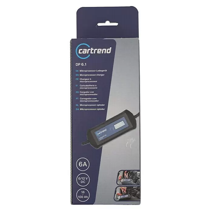 Cartrend Automatik-Ladegerät DP6.1Ladestrom: 6 A