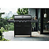 Kingstone KMS Gasgrill Cliff 6500 Beast Black Edition (Grillfläche (B x T): 90,5 x 45 cm, 21 kW, Anzahl Brenner: 6 Stk.) | BAUHAUS