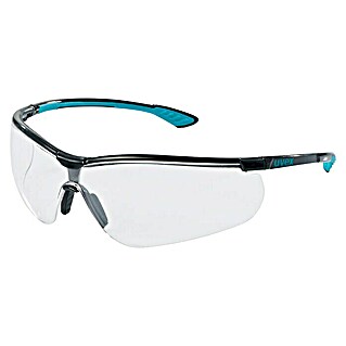 Uvex Schutzbrille Sportstyle (Schwarz, Weicher Nasensteg)