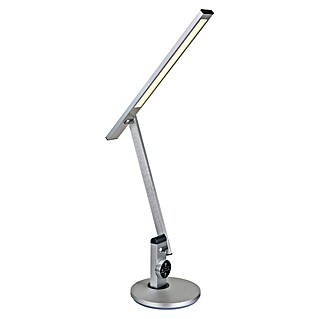 Globo Stolna LED svjetiljka Solana (12 W, D x Š x V: 63,5 x 19 x 49,9 cm, Srebrna, Raznobojno)