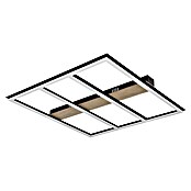 LED-Deckenleuchte Froomy (48 W, L x B x H: 60 x 60 x 5,5 cm, Holzoptik, Warmweiß) | BAUHAUS