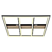 LED-Deckenleuchte Froomy (48 W, L x B x H: 60 x 60 x 5,5 cm, Holzoptik, Warmweiß) | BAUHAUS