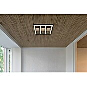 Globo LED-Deckenleuchte Froomy (18 W, L x B x H: 30 x 30 x 5,5 cm, Holzoptik, Warmweiß) | BAUHAUS