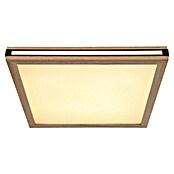 Globo LED-Deckenleuchte Carla (20 W, Warmweiß, Holzoptik, L x B x H: 45 x 45 x 7,5 cm) | BAUHAUS