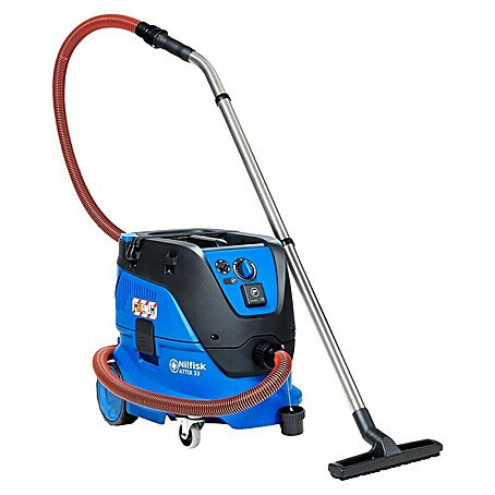 Nilfisk Elektro-Nass- & Trockensauger Attix 33-2M PC (1 400 W, Behältervolumen: 30 l)
