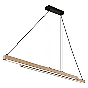 Globo LED-Pendelleuchte Grekkie (40 W, L x B x H: 171 x 7 x 120 cm, Holzoptik, Mehrfarbig) | BAUHAUS