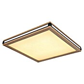 Globo LED-Deckenleuchte Carla (20 W, Warmweiß, Holzoptik, L x B x H: 45 x 45 x 7,5 cm) | BAUHAUS