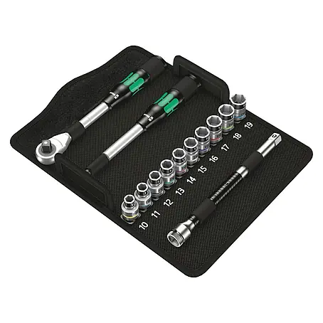 Wera Zyklop Knarrensatz 8006 SC 1 Zyklop Hybrid