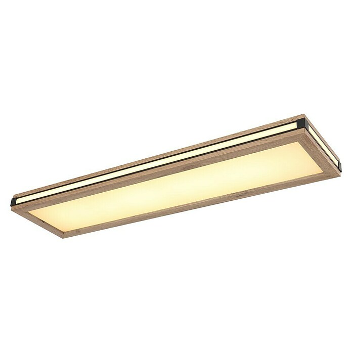 Globo LED stropna svjetiljka Carla  (20 W, Topla bijela, Smeđa, D x Š x V: 80 x 20 x 7,5 cm) | BAUHAUS