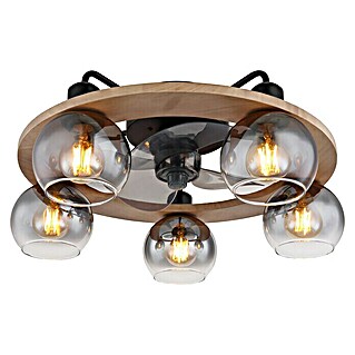 Globo Deckenventilator Narina (Rauchglas, 55 cm, 40 W)
