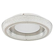 Globo Okrugla stropna LED svjetiljka Sharper  (36 W, Bijela, Topla bijela, Ø x V: 400 x 85 mm) | BAUHAUS