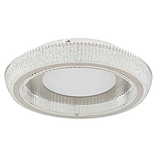 Globo Okrugla stropna LED svjetiljka Sharper (36 W, Bijela, Topla bijela, Ø x V: 400 x 85 mm)