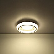 Globo Okrugla stropna LED svjetiljka Sharper  (36 W, Bijela, Topla bijela, Ø x V: 400 x 85 mm) | BAUHAUS