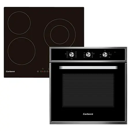 Corberó  Set de horno y zona de cocción CCHEVM852