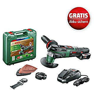 Bosch Power for All 18V Akku-Multifunktionswerkzeug AdvancedMulti 18 (18 V, 1 Akku, 2,5 Ah, Leerlaufdrehzahl: 10.000 U/min - 20.000 U/min)