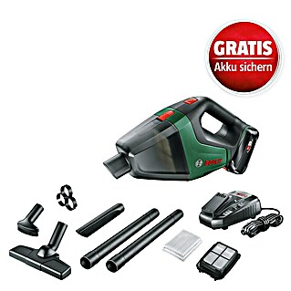 Bosch Power for All 18V Akku-Handstaubsauger UniversalVac 18 (18 V, 1 Akku, 2,5 Ah, Behältervolumen: 0,5 l)