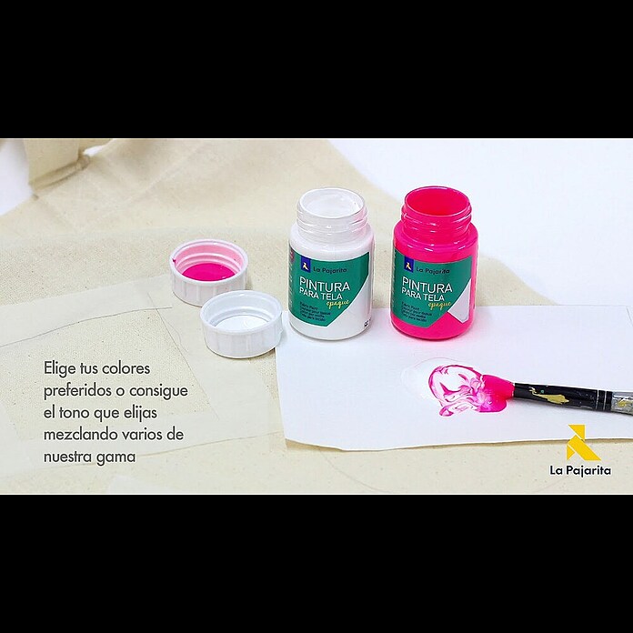 La Pajarita Pintura textil (Violeta, 35 ml) | BAUHAUS