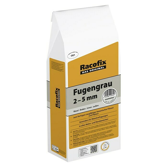 Racofix Fugengrau (Manhattan, 5 kg)