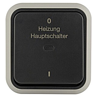 Hamburg Prekidač za grijanje (Mat, Plastika, Nadžbukna montaža, IP55)