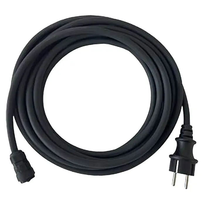 Growatt Wechselrichter NEO 800M-X - 0% MwSt. (gem. § 12 Abs. 3 UStG) - Leistungsaufnahme: 800 W - Schwarzes Stromkabel mit Stecker und Kupplung, aufgerollt für einfache Lagerung und Transport. Ideal für den Innen- und Außenbereich.