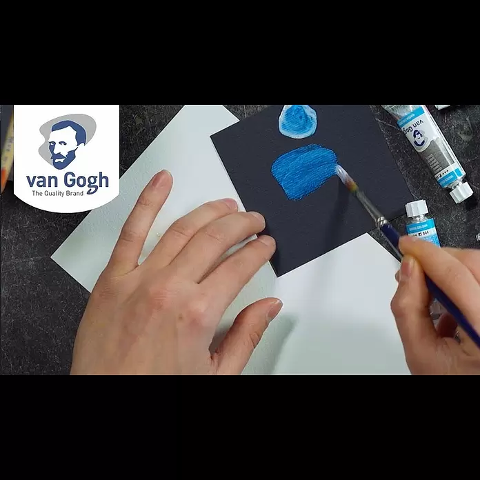 Talens Van Gogh Acuarela - Amarillo interferencia, 10 ml, Tubo - 846 Interference Blue | Van Gogh Water Colours