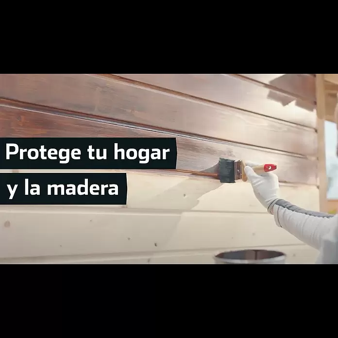 Xylazel Protección para madera lasur Decora - Nogal, 750 ml, Mate - Protege tu hogar y la madera con Xylazel