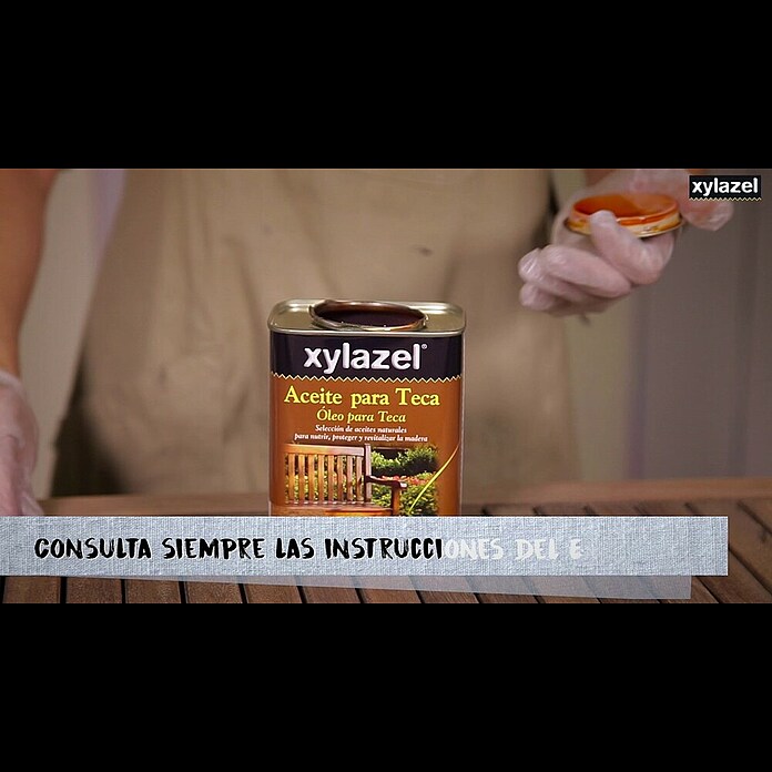 Xylazel Aceite para teca Clásico (400 ml, Incoloro) | BAUHAUS