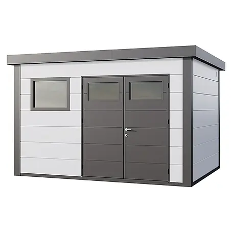 Telluria  Metallgerätehaus Classico 3930+ inkl. Elektro-Set