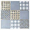 Mosaikfliese Quadrat Classico Mix (29,8 x 29,8 cm, Mehrfarbig, Glänzend)