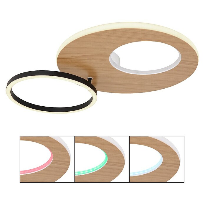 Globo LED stropna svjetiljka Forsi  (21 W, 61,2 x 40 x 10,5 cm, Neutralno bijelo) | BAUHAUS