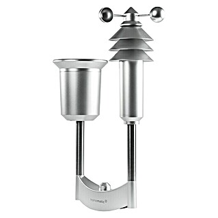 Homematic IP Funk-Wettersensor HmIP-SWO-PL (Batteriebetrieben, 15 x 35 x 53 cm, Edelstahl)