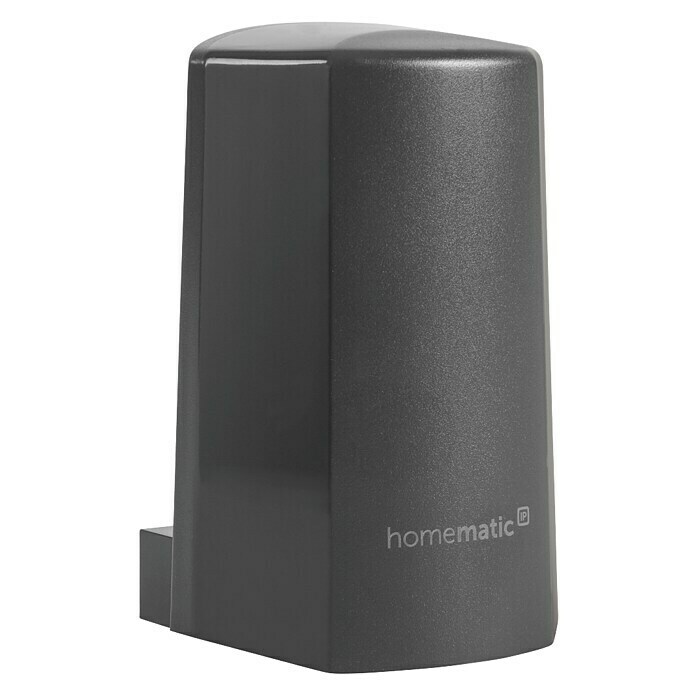 Homematic IP Funk-Temperatursensor (Grau, 5,9 x 8,2 x 4,1 cm, Batteriebetrieben, IP44)