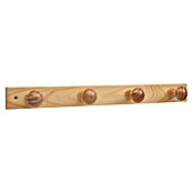Inofix Perchero 3774 (L x An x Al: 48,8 x 5 x 7,1 cm, Número de ganchos: 4 ud., Natural) | BAUHAUS
