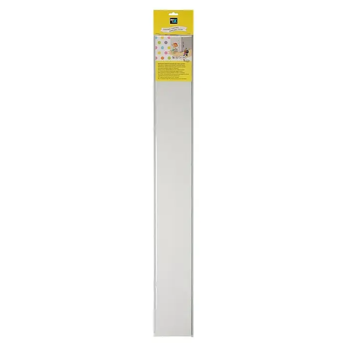 Inofix Protector para esquina - L x An x Al: 1.095 x 140 x 10 mm, Blanco, 1 ud. - Lámina de pizarra blanca Inoflex con lunares de colores para notas. Superficie de escritura para oficina, escuela y hogar, ideal para anuncios.