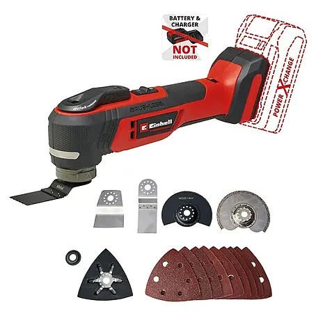 Einhell Professional PXC 18V Multiherramienta de batería TP-MG 18 Li BL - Solo