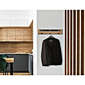 Globo Wandleuchte Chasey (B x H: 65 x 13 cm, 12 W, Braun/Schwarz, Opal) | BAUHAUS