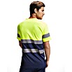 Camiseta Delta (XXXL, Amarillo flúor/Azul) | BAUHAUS