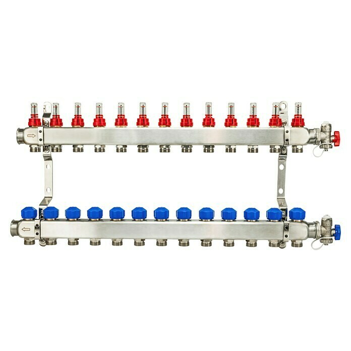 Schlösser Verteiler (71 x 26 x 7 cm, Anzahl Anschlüsse: 13 Stk.) | BAUHAUS