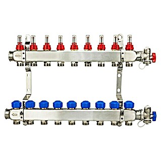 Schlösser Verteiler (49 x 26 x 7 cm, Anzahl Anschlüsse: 9 Stk.)