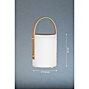 FHL easy Akku-Tischleuchte BARI (0,5 W, L x B x H: 11,5 x 11,5 x 24 cm, Weiß, RGB) | BAUHAUS