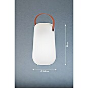 FHL easy Akku-Tischleuchte COLLGAR (0,5 W, L x B x H: 15,5 x 15,5 x 26 cm, Weiß, RGB) | BAUHAUS