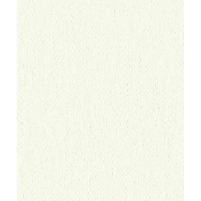 Marburg Heritage Vliestapete Textil-Optik - Weißgrün, Uni, 10,05 x 0,53 m - Nahaufnahme eines elfenbeinfarbenen Stoffes, der eine subtile Textur und ein warmes, neutrales Erscheinungsbild bietet. Ideal für vielseitige Anwendungen.