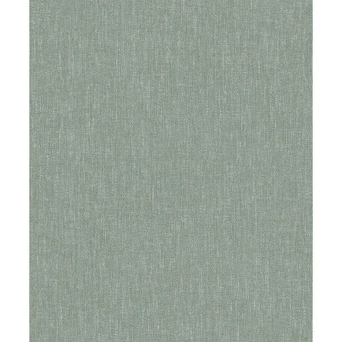 Marburg Heritage Vliestapete Textil-Optik - Grün, Uni, 10,05 x 0,53 m - Nahaufnahme eines fein gewebten, hellgrauen Stoffes, der eine dezente Textur und ein gleichmäßiges Muster aufweist. Vielseitig einsetzbar.