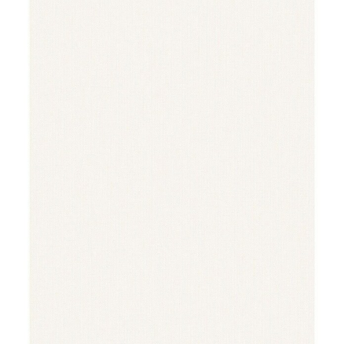 Marburg Heritage Vliestapete Textil-Optik (Grau/Weiß, Uni, 10,05 x 0,53 m)